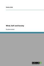 Mind, Self and Society af Stefan Kräh