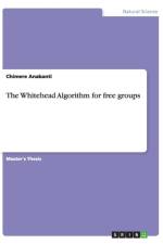 Whitehead Algorithm for Free Groups af Chimere Anabanti
