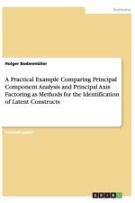 A Practical Example Comparing Principal Component Analysis and Principal Axis Factoring as Methods for the Identification of Latent Constructs af Holger Bodenmuller