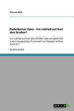 Paderborner Epos - Ein Loblied Auf Karl Den Groen? af Theresa Roth