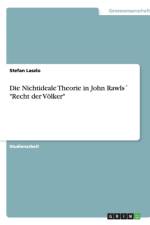 Die Nichtideale Theorie in John Rawls 