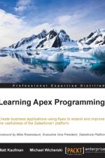 Learning Apex Programming af Matt Kaufman