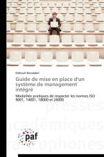 Guide de Mise En Place d'Un Systeme de Management Integre af Benabdeli-K