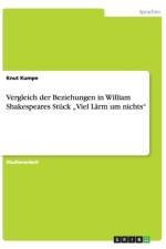 Vergleich der Beziehungen in William Shakespeares Stuck 