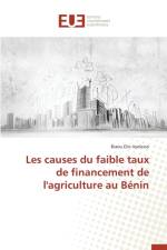 Les Causes Du Faible Taux de Financement de l'Agriculture Au Benin af Ayelesso-B