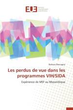 Les Perdus de Vue Dans Les Programmes Vih/Sida af Maccagno-B