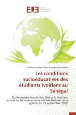 Les Conditions Socioeducatives Des Etudiants Ivoiriens Au Senegal af Coulibaly-N