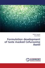 Formulation development of taste masked Cefuroxime Axetil af Bhise Kiran