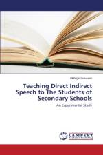 Teaching Direct Indirect Speech to The Students of Secondary Schools af Goswami Mohitgiri
