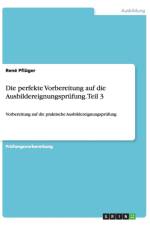 perfekte Vorbereitung auf die Ausbildereignungsprufung. Teil 3 af René Pflüger