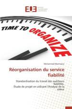 R organisation Du Service Fiabilit af Machraoui-M