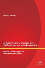 Behindertenhilfe im Zuge der UN-Behindertenrechtskonvention af Johannes Scheurich
