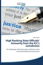High Ranking State Officials' Immunity from the ICC's Jurisdiction af Apsī