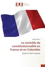 Le Controle de Constitutionnalite En France Et En Colombie af Higuera-D