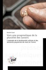 Vers Une Pragmatique de la Pluralite Des Savoirs af Clavel-D