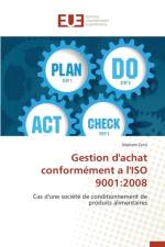 Gestion d'Achat Conformement a l'Iso 9001 af Fersi-M