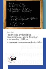 Proprietes Arithmetico-Combinatoires de la Fonction Somme Des Chiffres af Aloui-K