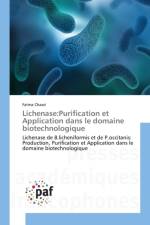 Lichenase: Purification Et Application Dans Le Domaine Biotechnologique af Chaari-F