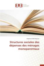 Structures Sociales Des Depenses Des Menages Monoparentaux af N'Gouan-S