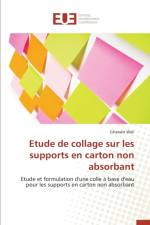 Etude de Collage Sur Les Supports En Carton Non Absorbant af Wali-G