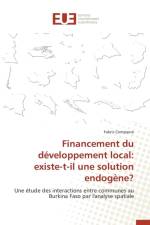 Financement Du Developpement Local af Compaore-F