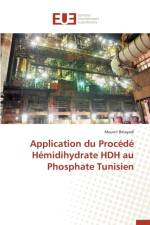Application Du Procede Hemidihydrate Hdh Au Phosphate Tunisien af Belayadi-M