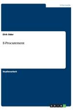 E-Procurement af Dirk Oder