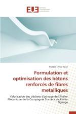 Formulation Et Optimisation Des Betons Renforces de Fibres Metalliques af Nzuzi-N