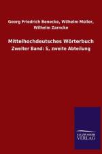 Mittelhochdeutsches Woerterbuch af Wilhelm Benecke