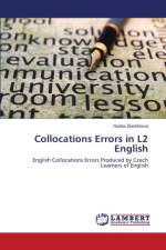Collocations Errors in L2 English af Zemlič