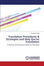 Translation Procedures & Strategies and Holy Qur'an Translation af Albashir Alhaj Ali