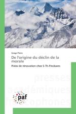 de l'Origine Du Declin de la Morale af Pierre-Z