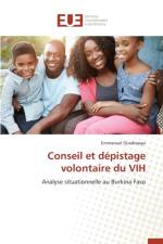 Conseil Et Depistage Volontaire Du Vih af Ouedraogo-E