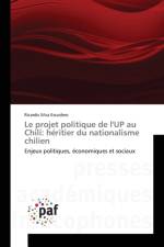 Le Projet Politique de l'Up Au Chili af Escudero-R
