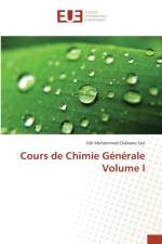 Cours de Chimie Generale Volume I af Sari-S