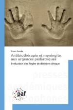 Antibiotherapie Et Meningite Aux Urgences Pediatriques af Escoda-S