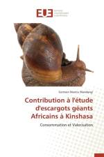 Contribution A l'Etude d'Escargots Geants Africains A Kinshasa af Mandangi-G