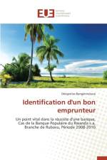 Identification d'Un Bon Emprunteur af Banganirubusa-D