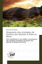 Diagnostic Des Strategies de Gestion Des Dechets A Pobe Au Benin af Dansou-B