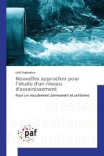 Nouvelles approches pour l'etude d'un reseau d'assainissement af Lotfi Zeghadnia