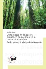 Dynamique hydrique et biogeochimique d'un sol a porosite bimodale af Beryl Du Gardin