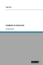 Feedback im Unterricht af Olga Hock