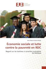 Economie Sociale Et Lutte Contre La Pauvrete En Rdc af Nsabi-J