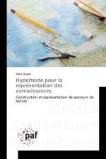 Hypertexte Pour La Representation Des Connaissances af Augier-M