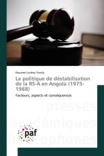 Politique de Destabilisation de la Rs-A En Angola (1975-1988) af Yocoly-K