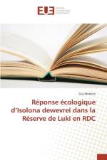 Reponse Ecologique D Isolona Dewevrei Dans La Reserve de Luki En Rdc af Mobomi-G