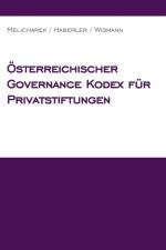 OEsterreichischer Governance Kodex fur Privatstiftungen af Veronika Haberler