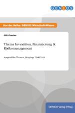 Thema Investition, Finanzierung & Risikomanagement af Gbi Genios