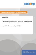 Thema Kapitalmarkte, Banken, Immobilien af Gbi Genios