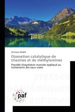 Ozonation Catalytique de Triazines Et de Methylamines af Abdelli-G